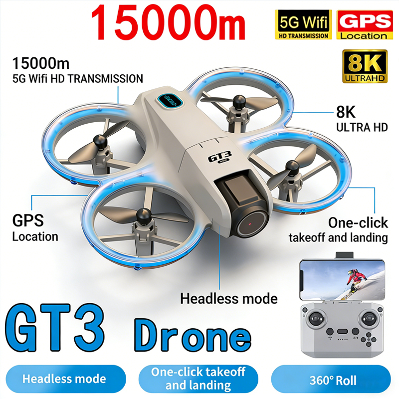 Drone Kit Tricopter - Новый дрон GT3 MAX 8K HD