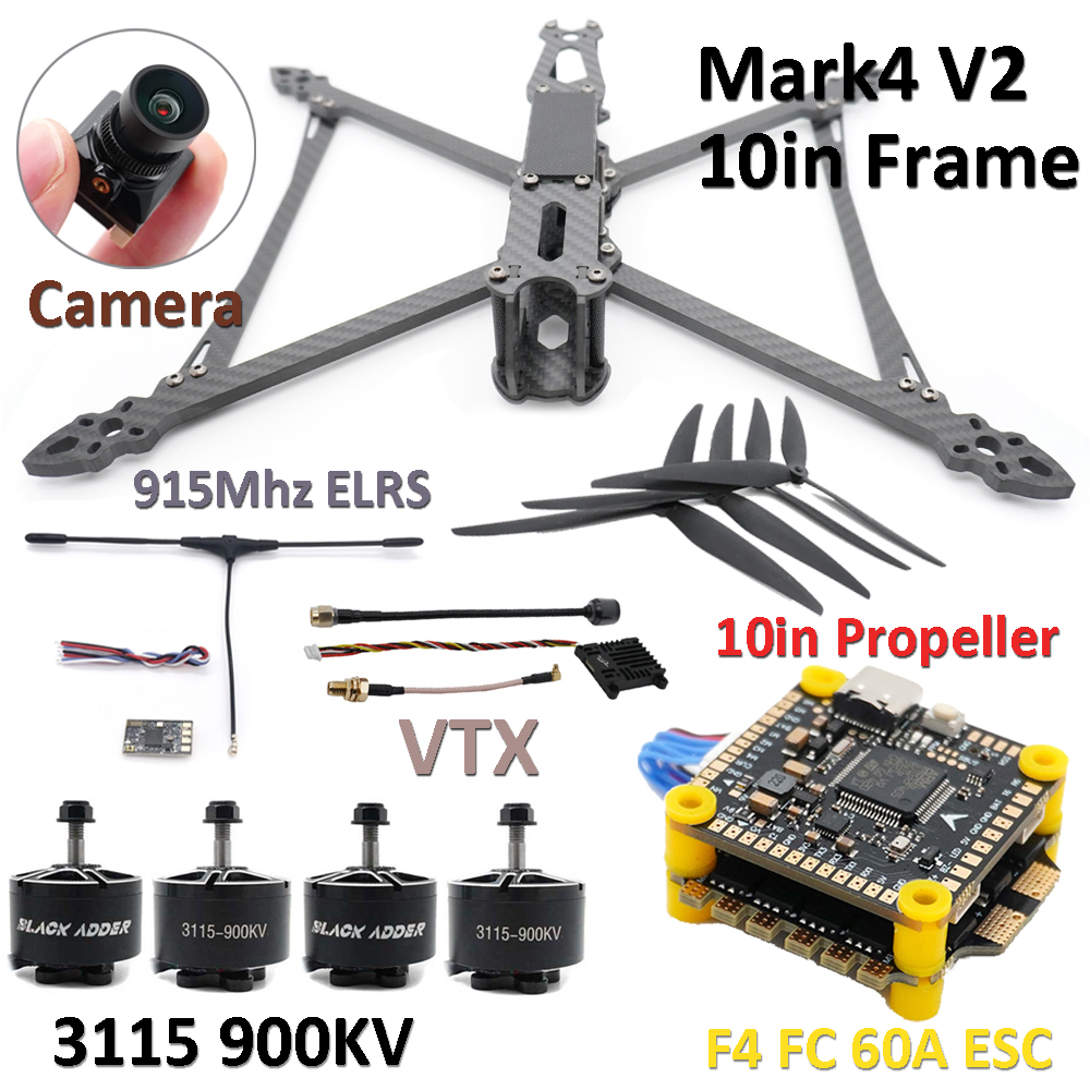 Drone Kit Octocopter - Комбинированный набор Mark4 V2 с 10-дюймовой
