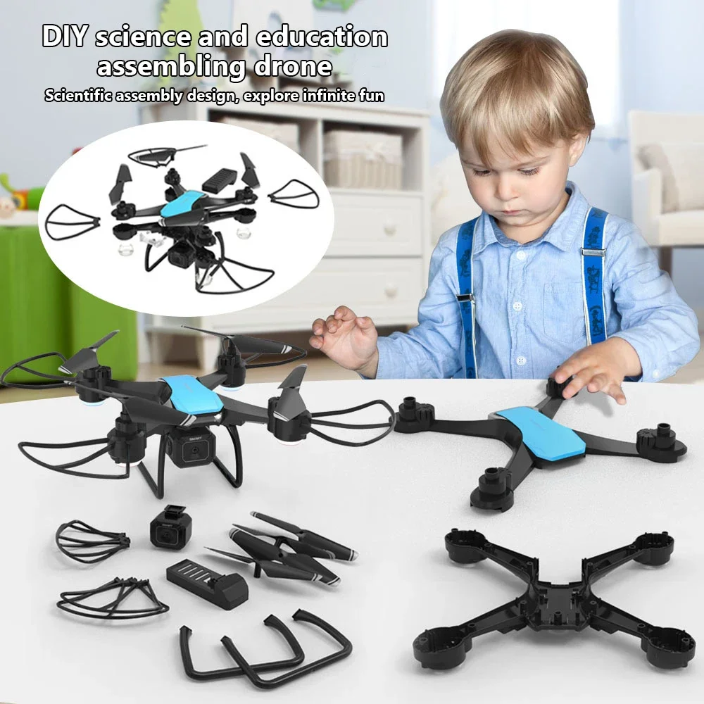 Drone Kit With Camera - JJRC H108 DIY обучающая сборка мини-дрон