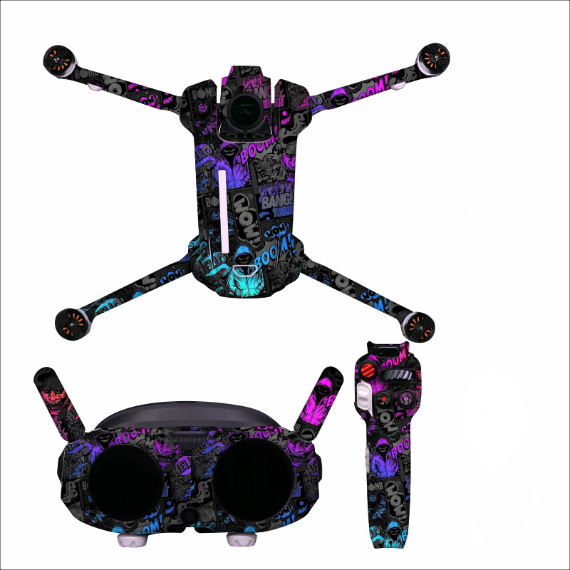 Комплект декоративных наклеек  – обзор и цена Drone Kit Waterproof