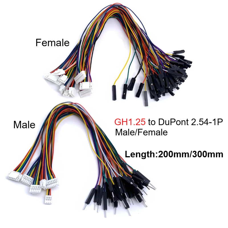 5 шт. GH1.25 2P-6Pin к Dupont  – обзор и цена Drone Kit Hexacopter