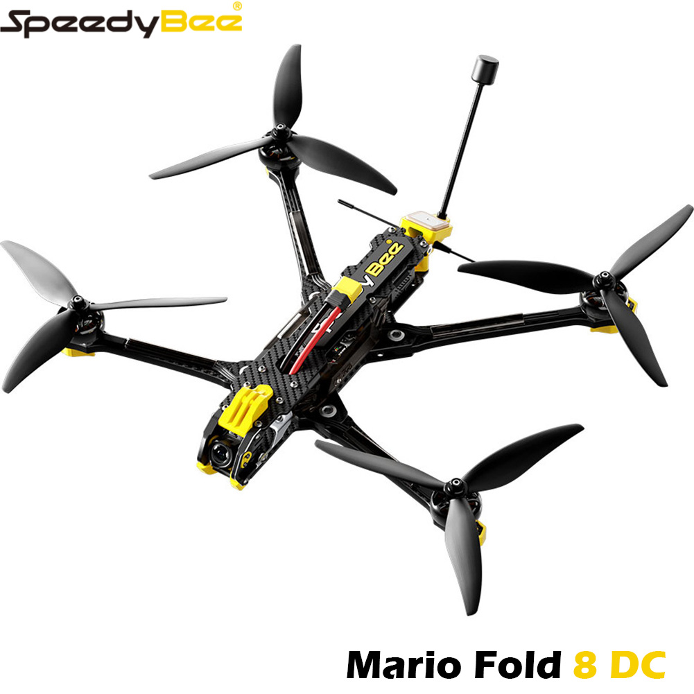 SpeedyBee Mario Fold 8 DC O3 K – обзор и цена Drone Kit Long Range