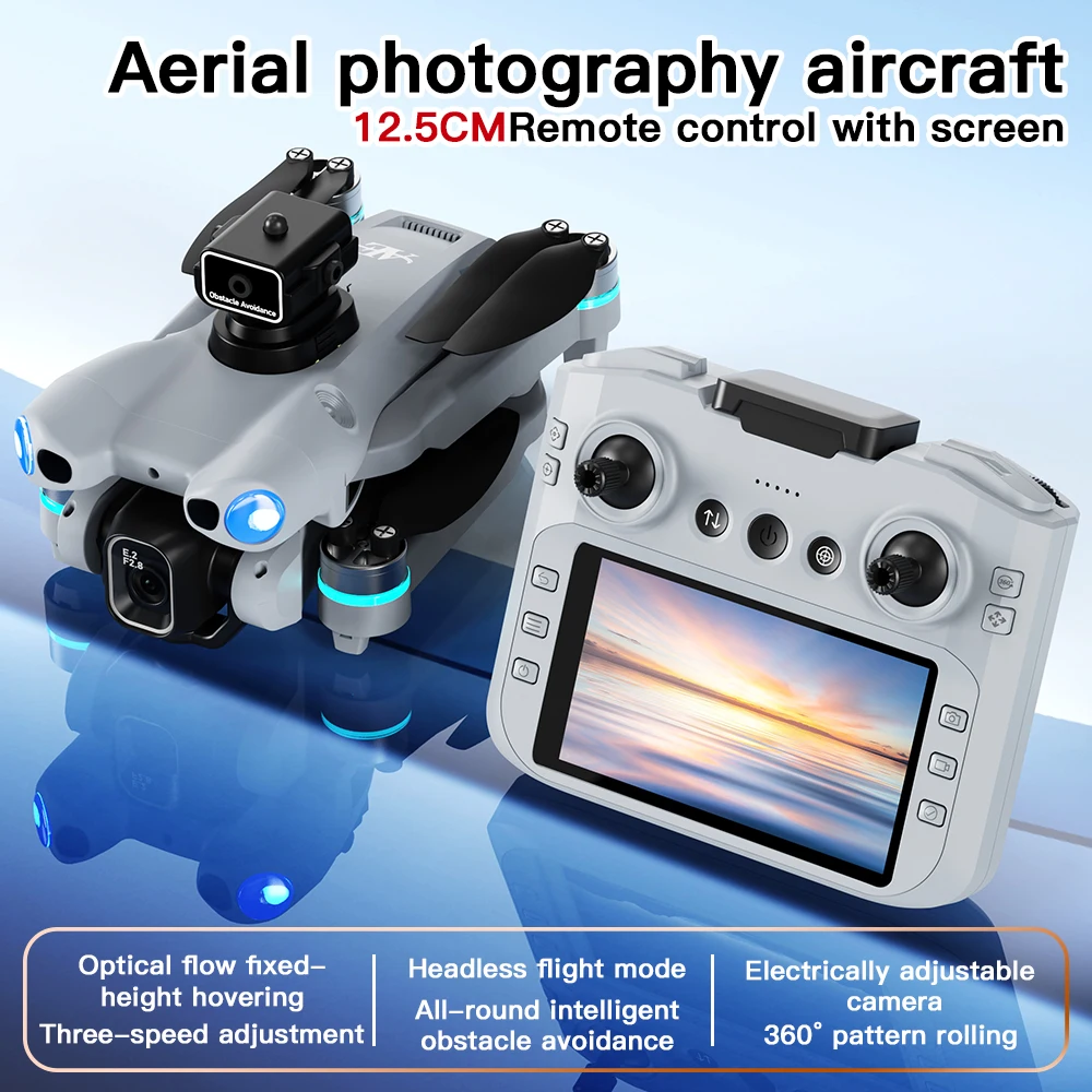 Дрон AE5 Pro 8K HD с экраном 4 – обзор и цена Drone Kit Tricopter
