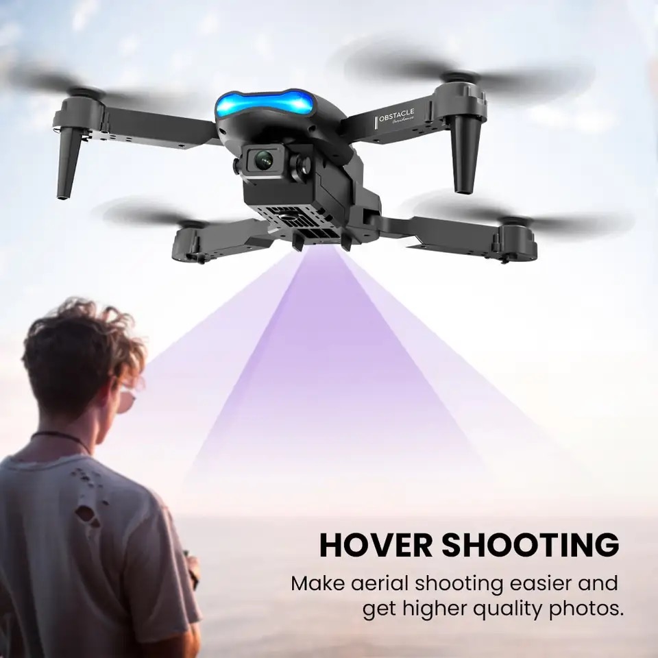 Новый мини-дрон E99 4K WIFI HD – обзор и цена Drone Kit Tricopter